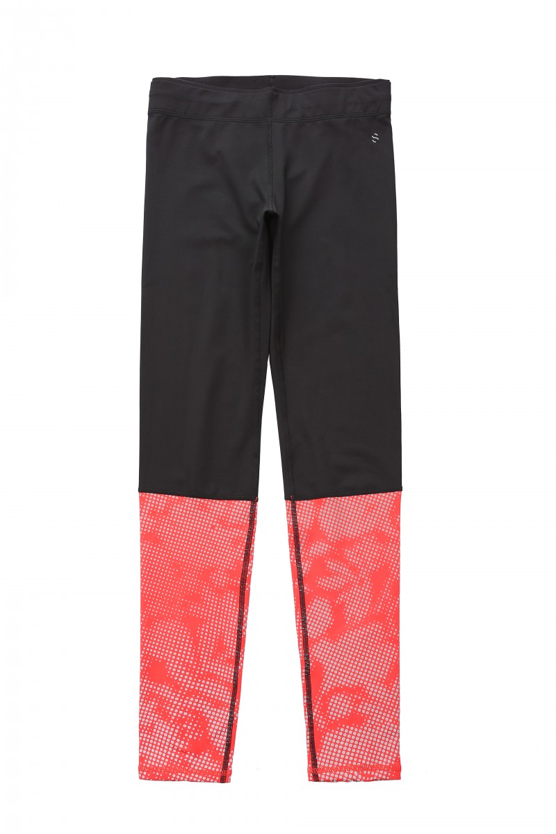 Color-blocked Leggings With Rubber Print | DAKOTA